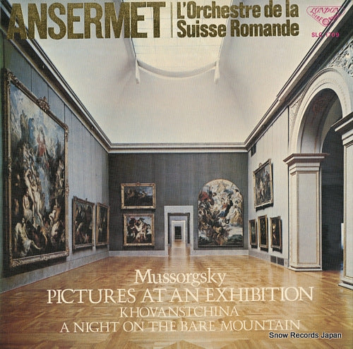 ANSERMET, ERNEST mussorgsky; pictures at an exhibition SLC1709