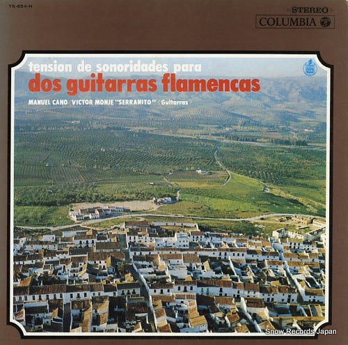 CANO, MANUEL / VICTOR MONGE SERRANITO tension de sonoridades para dos guitarras flamencas YS-854-H