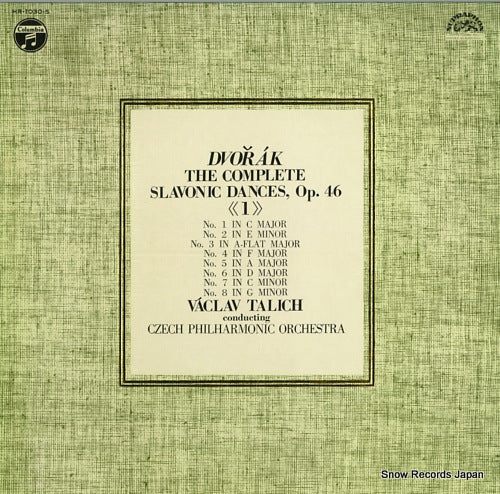 TALICH, VACLAV dvorak; the complete slavonics dance op.46 HR-1030-S