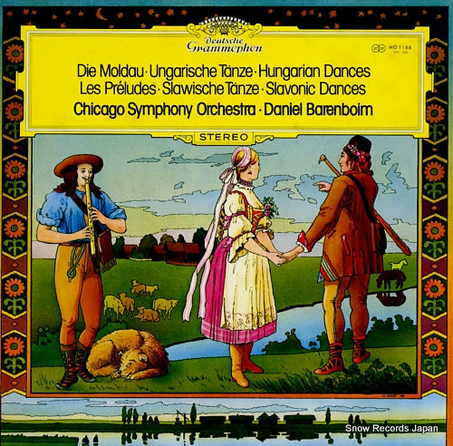 BARENBOIM, DANIEL die moldau, ungarische tanze, hungarian dances and more MG1166