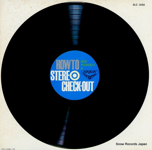 KERTESZ, ISTVAN how to give yourself a stereo check-out SLC1650