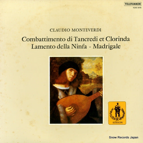 LEONHARDT, GUSTAV monteverdi; combattimento di tancredi et clorinda K20C8416