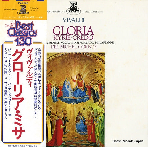 CORBOZ, MICHEL vivaldi; gloria, kyrie and credo EX-2328