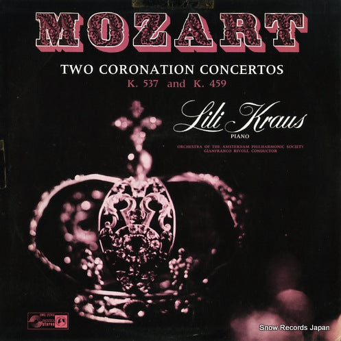 KRAUS, LILI mozart; piano concertos k.537 & k.459 SMS-2243