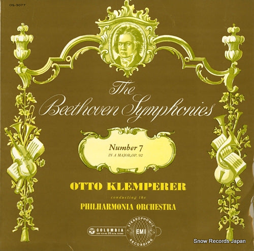 KLEMPERER, OTTO beethoven; symphony no.7 in a major OS-3077