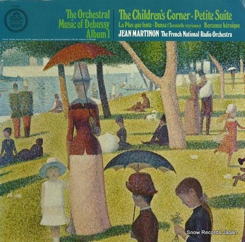 MARTINON, JEAN the orchestral music of debussy album 1 S-37064