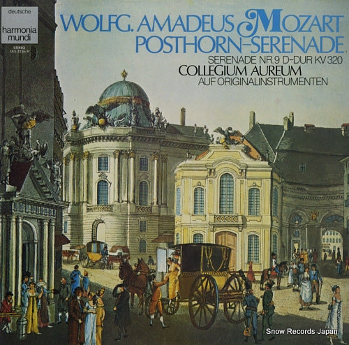 COLLEGIUM AUREUM mozart; serenade d-dur kv320 "posthorn-serenade" ULS-3236-H