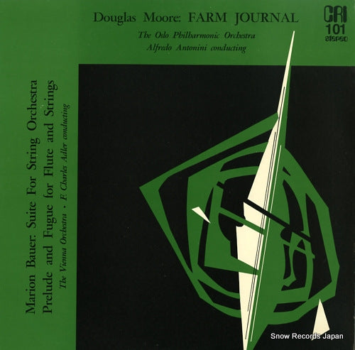 ANTONINI, ALFREDO douglas moore; "farm journal" CRISRD101