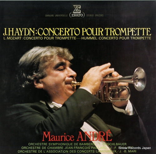 ANDRE, MAURICE haydn; concerto pour trampette ERX-2363