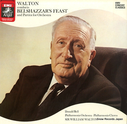 WALTON, WILLIAM belshazzar's feast and partita for orchestra SXLP30236