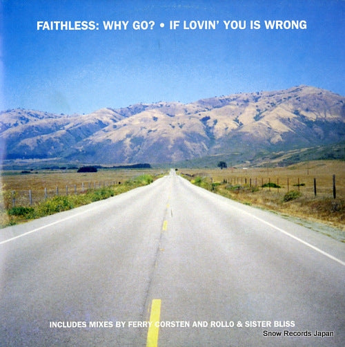 FAITHLESS why go? / if lovin' you is wrong CHEK12.038