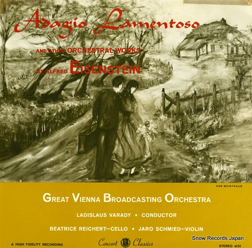 VARADY, LADISLAUS eisenstein; adagio lamentoso CONCERTCLASSICS4151