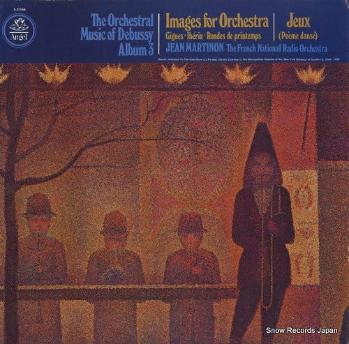 MARTINON, JEAN the orchestral music of debussy album 3 S-37066