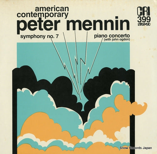 MARTINON, JEAN mennin; symphony no.7 in one movement("variation-symphony") CRISD399
