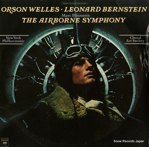 BERNSTEIN, LEONARD blitzstein; the airborne symphony M34136