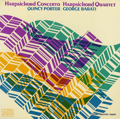 KRENZ, JAN porter; concerto for harpsichord and orchestra CRISD226