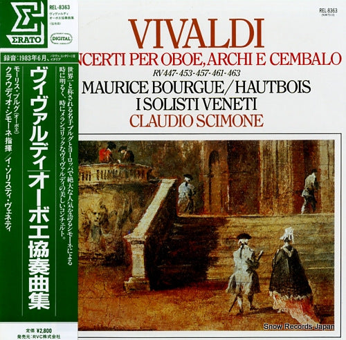 SCIMONE, CLAUDIO vivaldi; concerti per oboe, archi e cembalo REL-8363