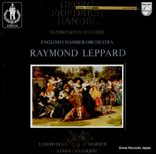 LEPPARD, RAYMOND handel; 3 concerti a due cori 9502021
