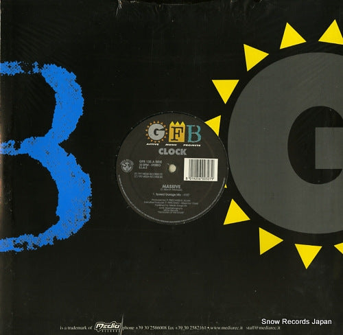 CLOCK massive / that's the way (i like it) GFB135