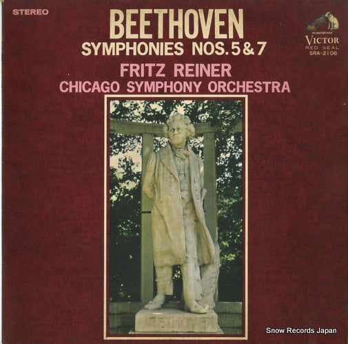 REINER, FRITZ beethoven; symphonies nos.5 & 7 SRA-2106