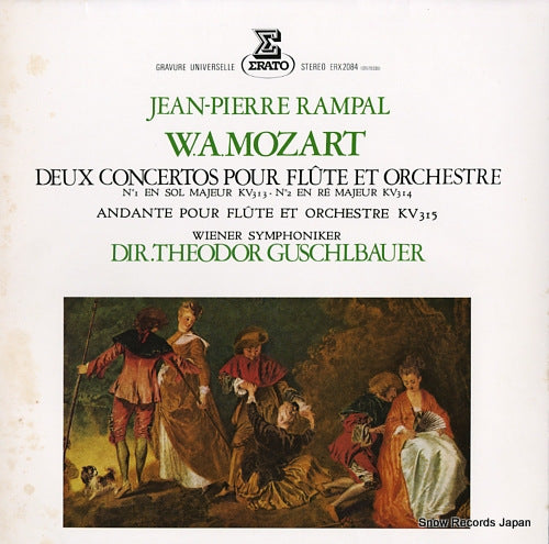 RAMPAL, JEAN-PIERRE mozart; deux concertos pour flute et orchestre no.1, no.2 ERX-2084