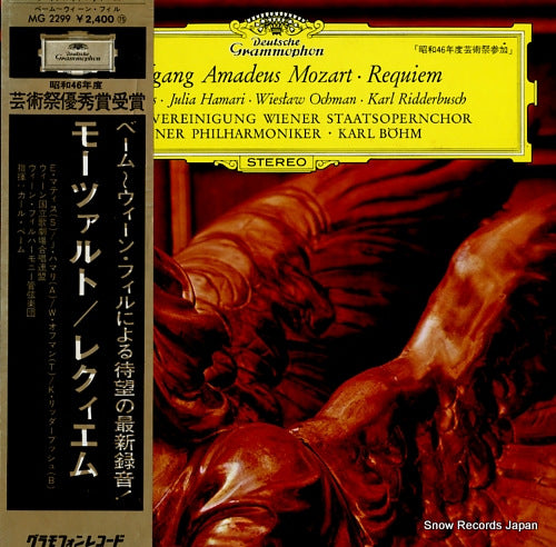 BOHM, KARL mozart; requiem MG2299