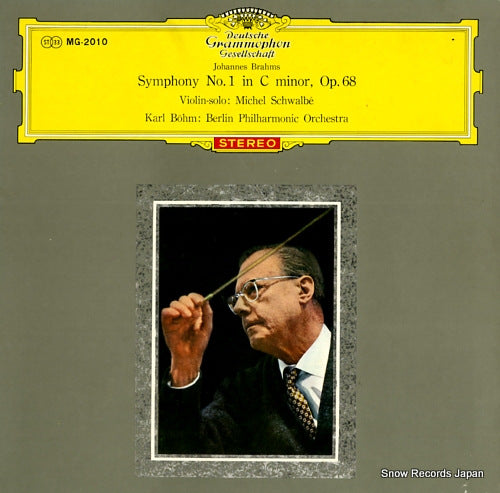 BOHM, KARL brahms; symphony no.1 in c minor, op.68 MG-2010