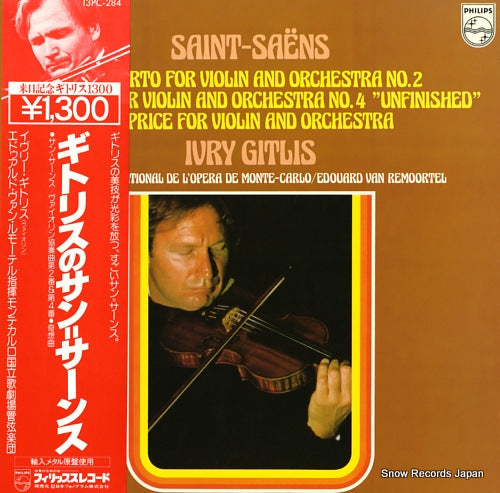 GITLIS, IVRY saint-saens; concerto for violin and orchestra no.2 13PC-284