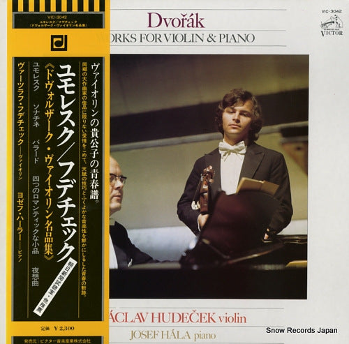 HUDECEK, VACLAV dvorak; works for violin & piano VIC-3042