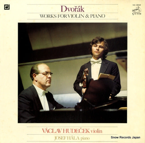 HUDECEK, VACLAV dvorak; works for violin & piano VIC-3042
