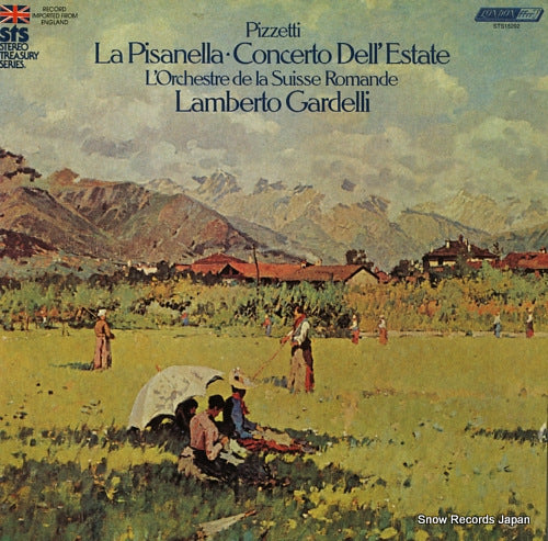 GARDELLI, LAMBERTO pizzetti; la pisanella STS15292