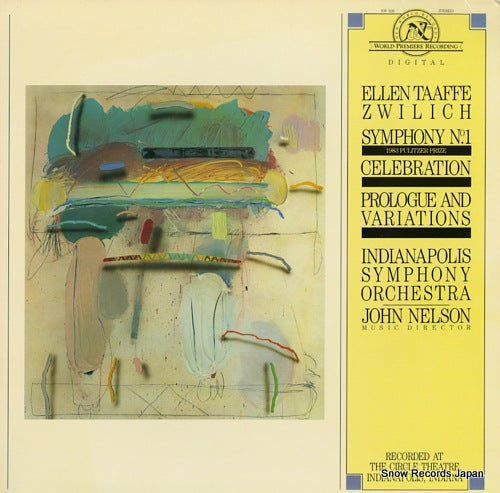 NELSON, JOHN zwilich; symphony no.1(three movements for orchestra) NW336