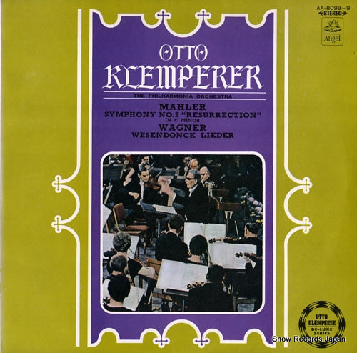 KLEMPERER, OTTO mahler; symphony no.2 "resurrection" AA.8098-9