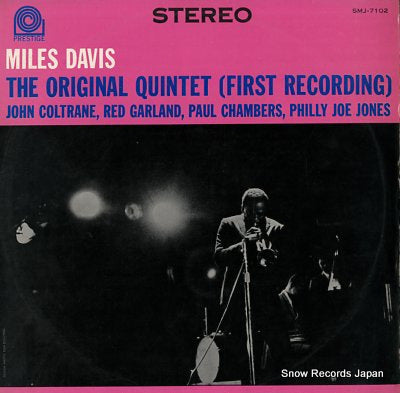 DAVIS, MILES the original quintet SMJ-7102