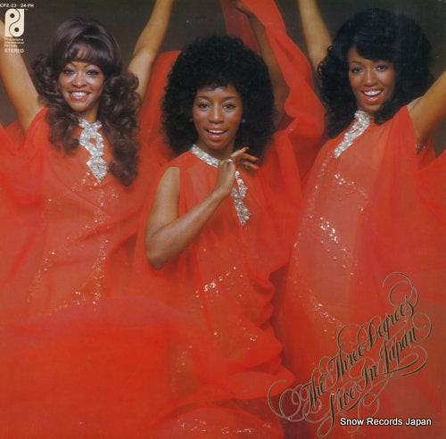 THREE DEGREES, THE the three degrees live in japan ECPZ-23-PH