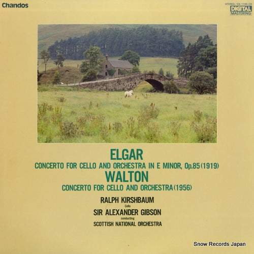 KIRSHBAUM, RALPH elgar; concerto for cello and orchestra in e minor op.85 OX-1184-CD