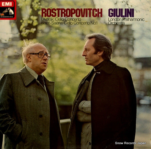 ROSTROPOVITCH, MSTISLAV dvorak & saint-saens; cello concerto ASD3452