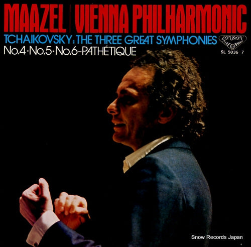 MAAZEL, LORIN tchaikovsky; the three great symphonies no.4 no.5 no.6 "pathetique" SLC5036-7