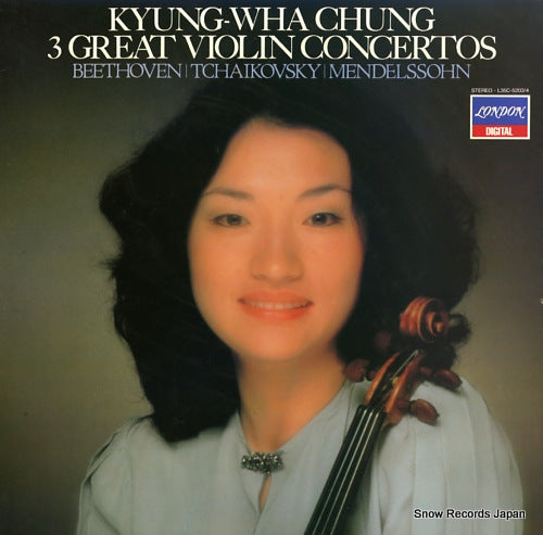 CHUNG, KYUNG-WHA 3 great violin concertos L35C-5203/4