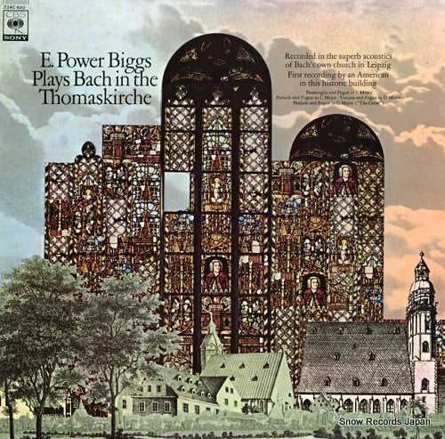 BIGGS, E. POWER plays bach in the thomaskirche 23AC600