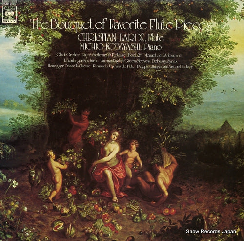 LARDE, CHRISTIAN the bouquet of favorite flute pieces 20AC1532