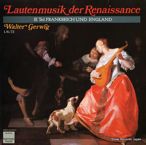 GERWIG, WALTER lautenmusik der renaissance iii teil frankreich und england ULS-3295-H