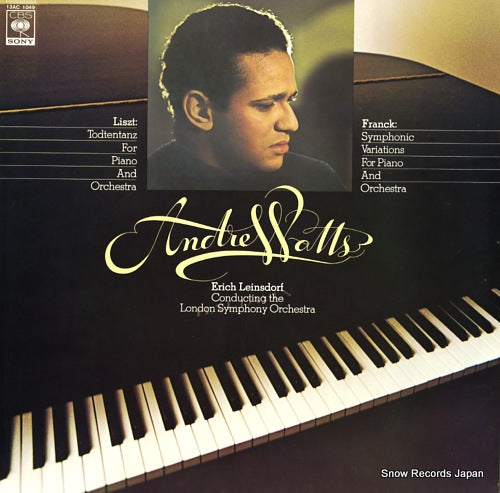 WATTS, ANDRE liszt; todtentanz for piano and orchestra 13AC1049