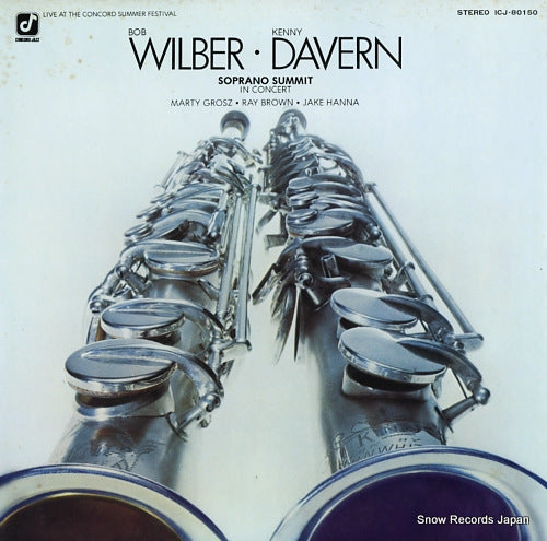 DAVERN, KENNY, AND BOB WILBER soprano summit ICJ-80150