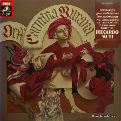 MUTI, RICCARDO orff; cantiones profanae carmina burana EAC-80592