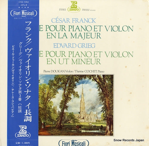 DOUKAN, PIERRE / THERESE COCHET franck; sonate pour piano et violon en la majeur ERA-1052