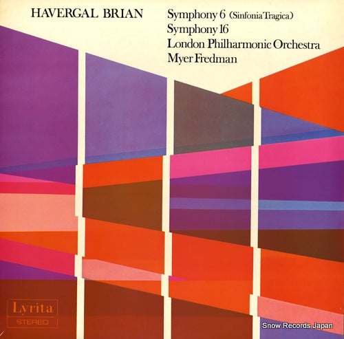 FREDMAN, MYER brian; symphony no.6 "sinfonia tragica" SRCS.67