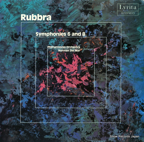 DEL MAR, NORMAN rubbra; symphony no,6 op.80 SRCS.127