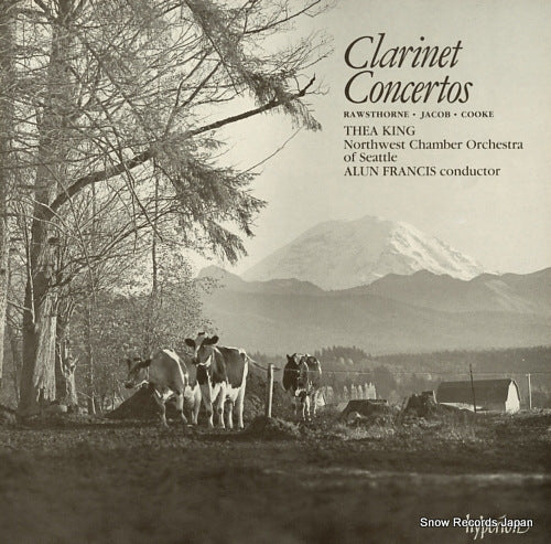 KING, THEA clarinet concertos A66031