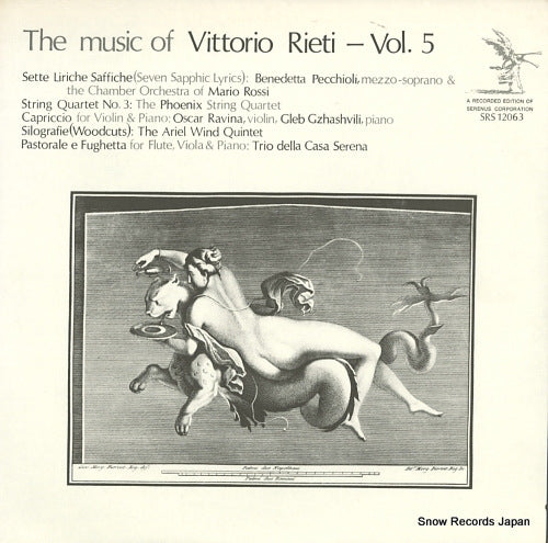 V/A the music of vittorio rieti-vol.5 SRS12063